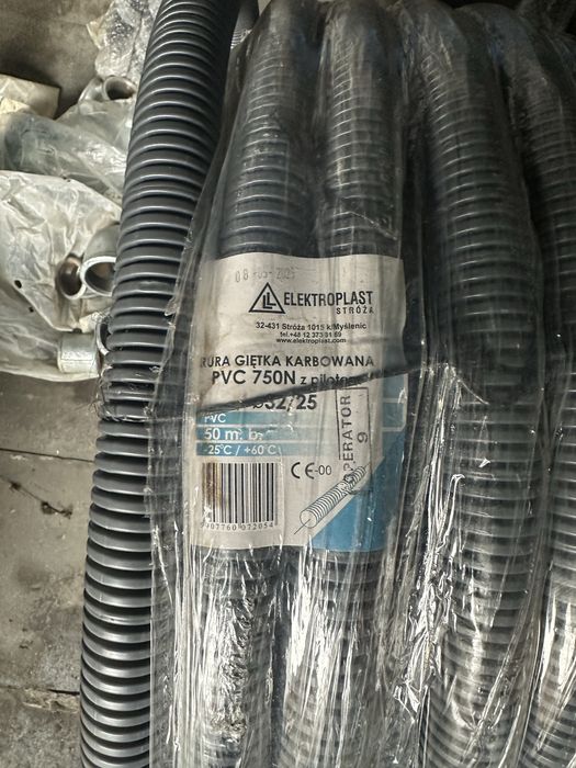 Rura karbowana PESZEL 32/25 Z PILOTEM 750N