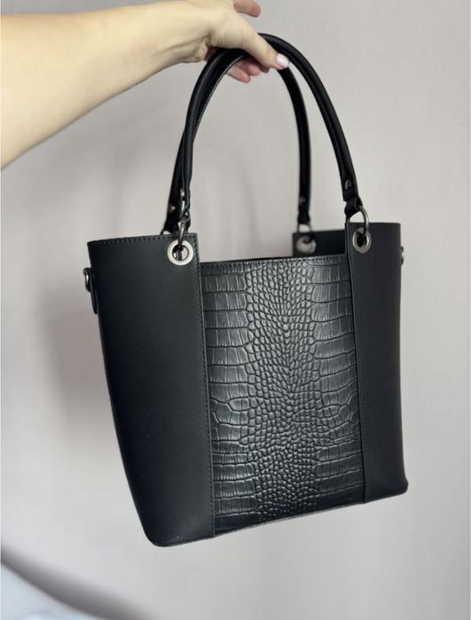 Шкіряна сумка Велика