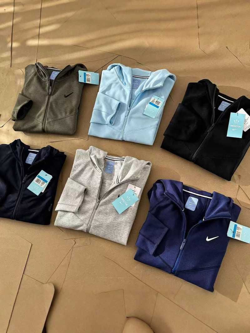 Зіп-худі Nike Nocta чорна та блакитна S, M, L, XL | Найк Нокта кофта