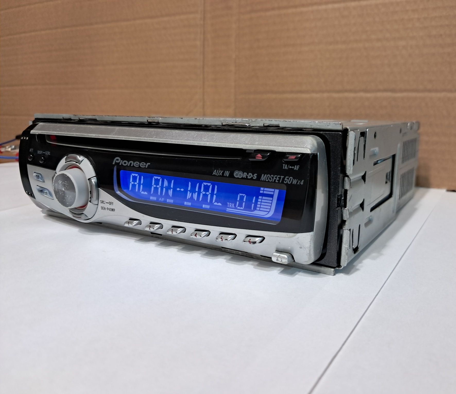 Pioneer Bluetooth 5.0, DEH-P40MP, магнітола, піонер