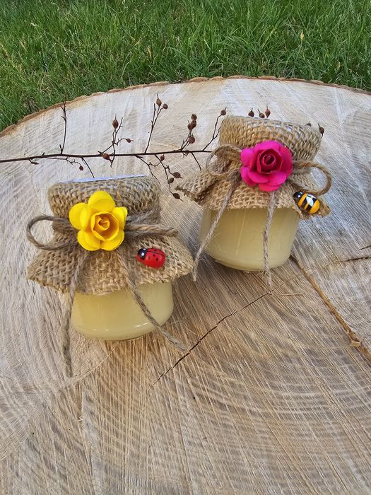 Podziękowania miód, 40,80,130 ml, Chrzest,komunia,ślub wysyłka