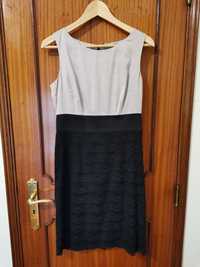 Vestido H&M saia renda preta