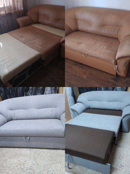 Ремонт і перетяжка м'яких меблів(дивани,ліжка,стільці)