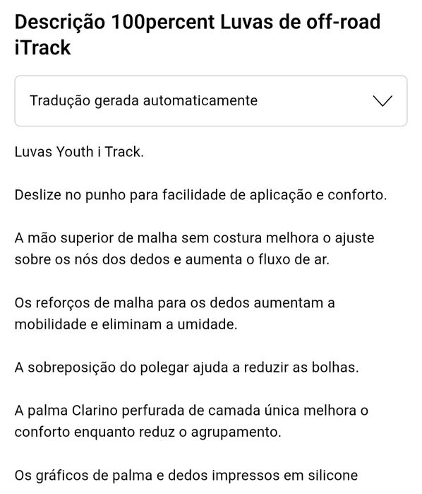 Luvas BTT 100% novas