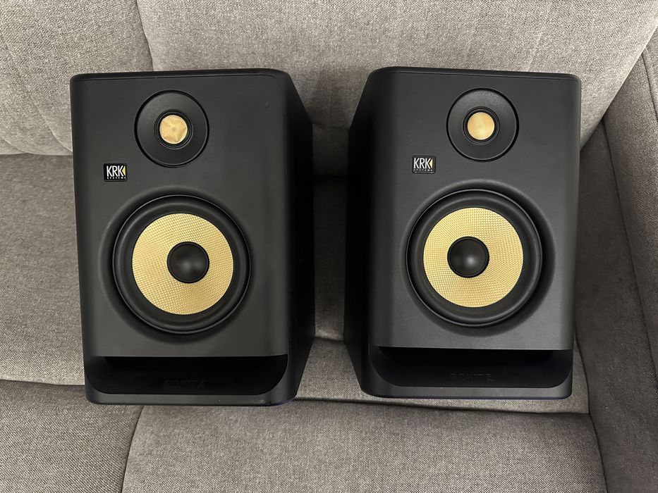 Krk Rokit RP5 G4 dwa monitory + kable