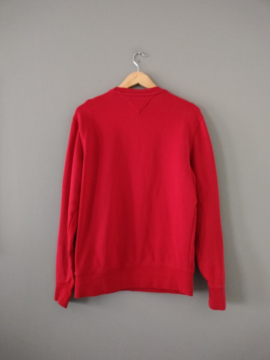 Czerwony Crewneck Bluza Tommy Hilfiger M