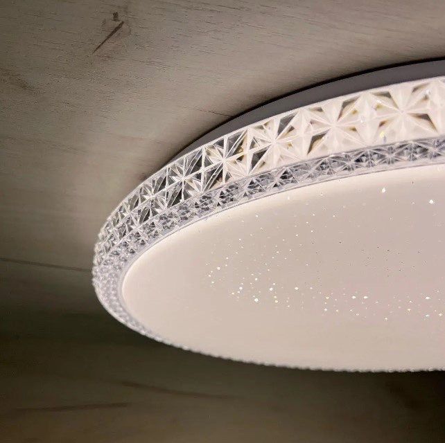 LED-светильник с пультом и без 24 50 90W Хрусталь оптовые цены!!!