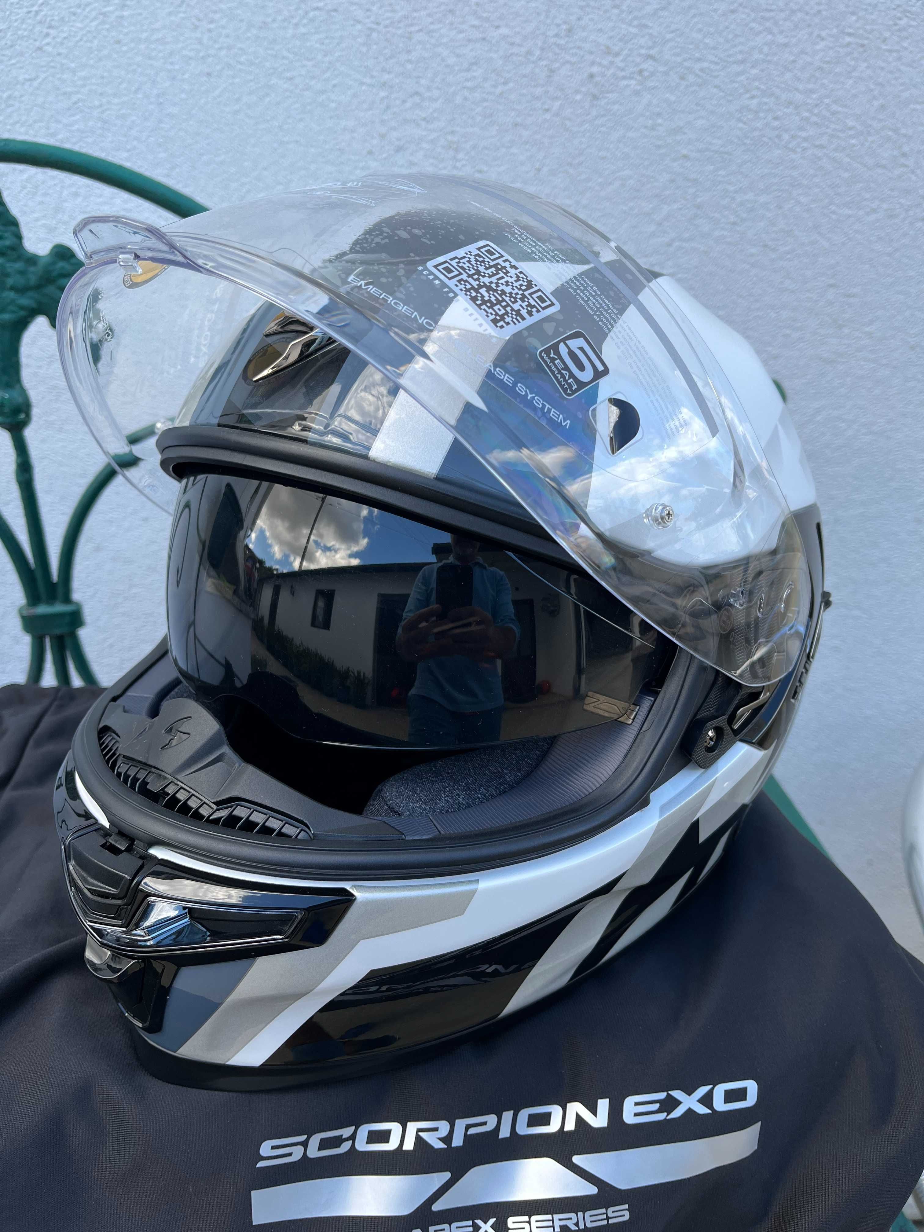 Capacete Integral Scorpion Exo-GT SP Air Touradven