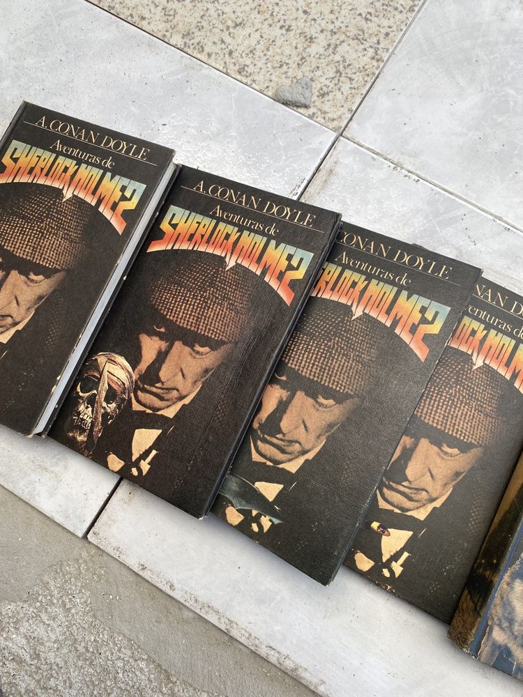 Coleção de livros Sherlock Holmes