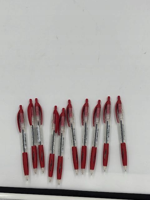 outlet długopis atlantis classic czerwony 10 sztuk bic
