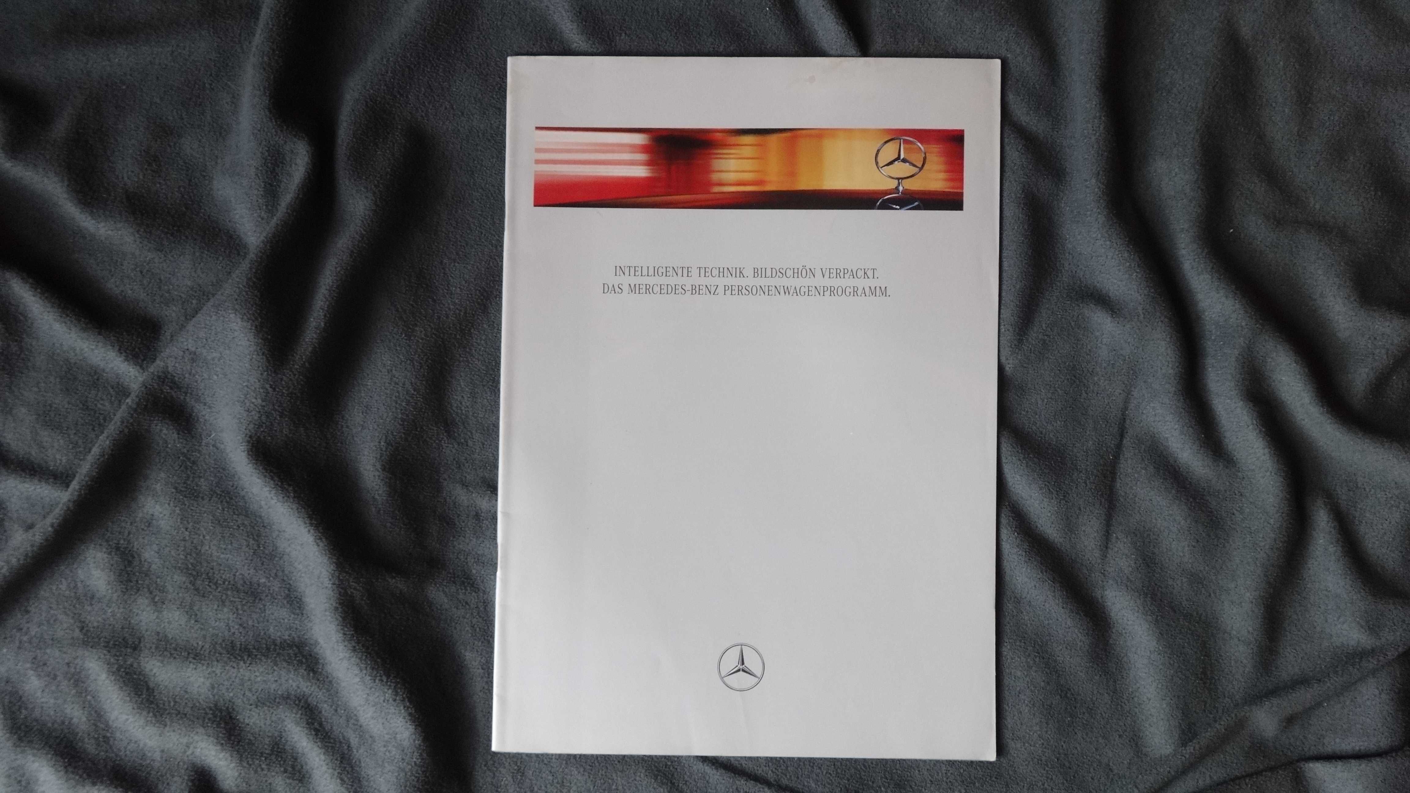 Prospekt Mercedes 1997