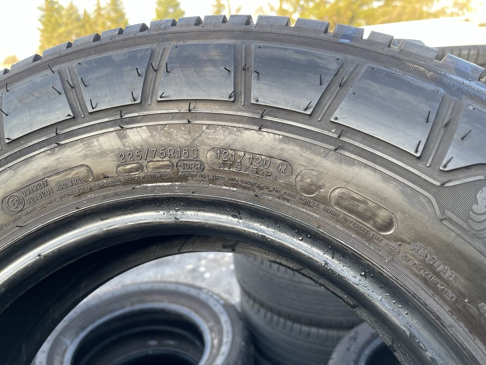 4xMichelin 225 75r16c., 2020 6mm