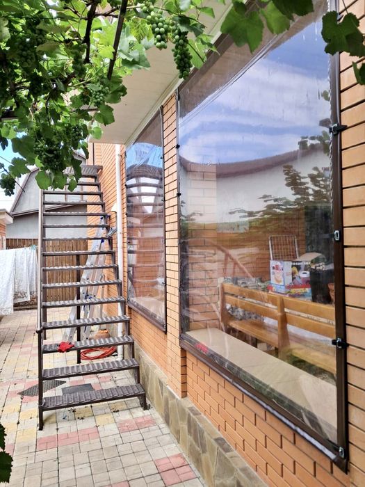 Мягкие окна Кривой Рог от 650грн. Мʼякі вікна Кривий Ріг. Пленка ПВХ.