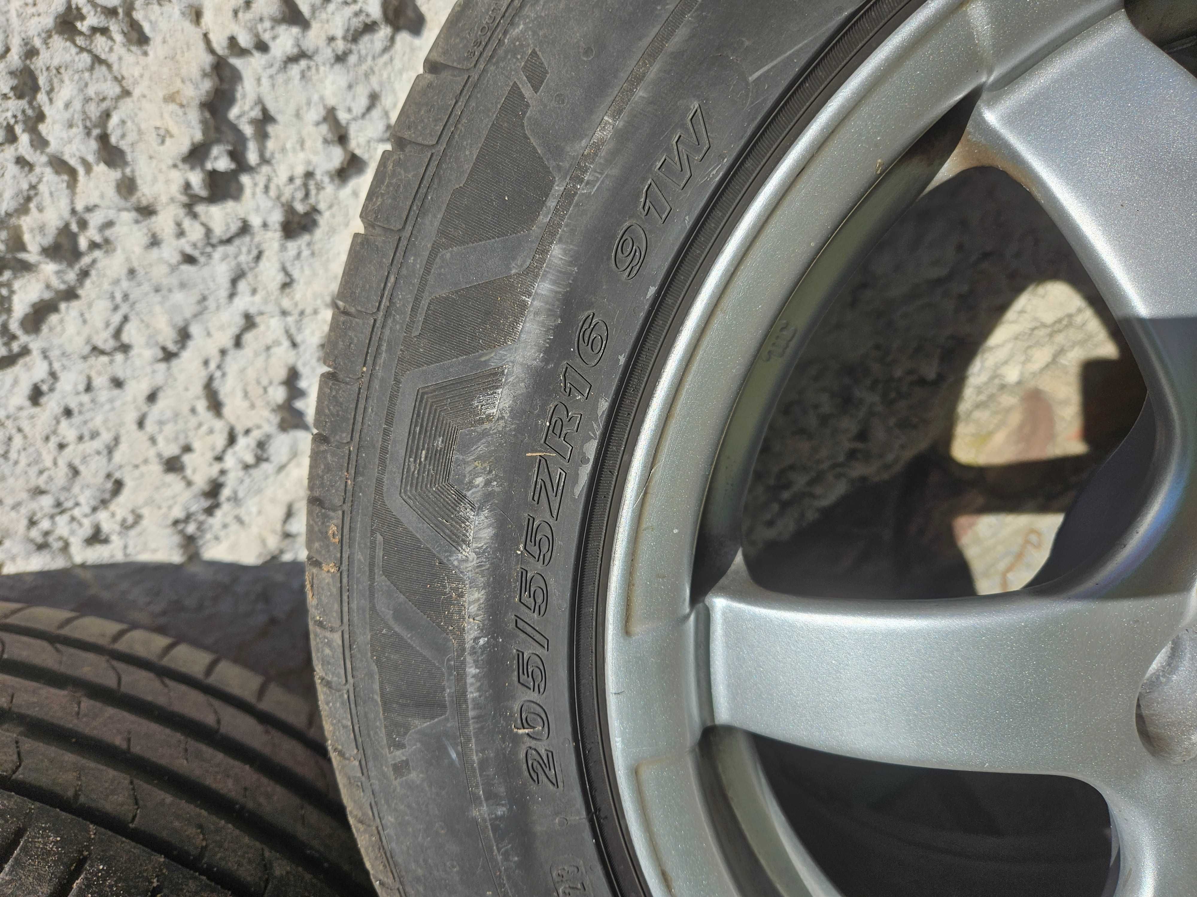 Alufelgi 16 cali opony letnie bdb stan Opel vectra 5x110