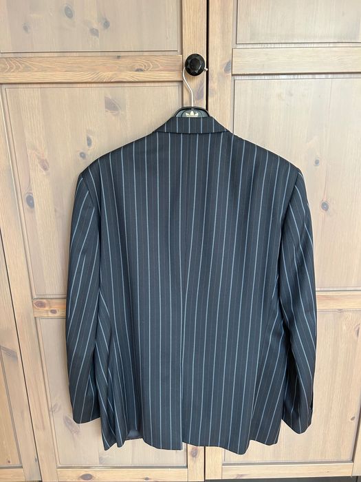 Obniżka Elegancki garnitur Vistula Lantier granatowy