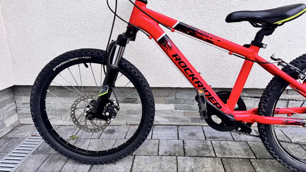 Gwarancja rower B’twin koła 20” dla chlopca ok. 4-7 lat