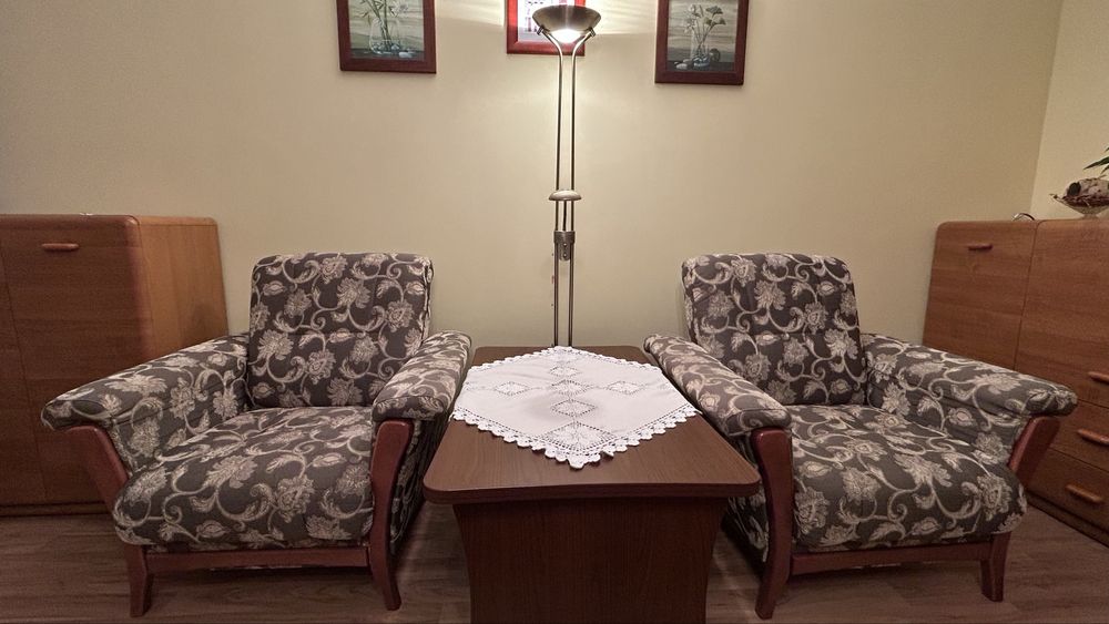 Wersalka z 2 fotelami firmy Dąb Gdynia