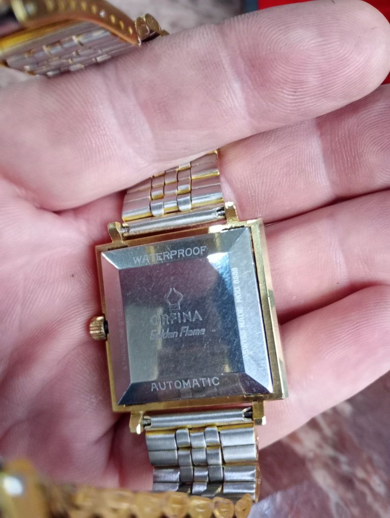 Zabytkowy Szwajcarski zegarek męski Orfina Vintage Swiss Made