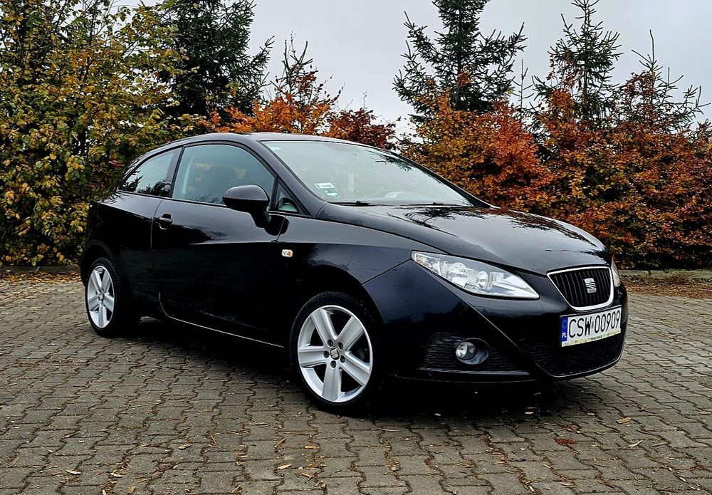 Seat Ibiza 1.4 Benzyna 85KM 2009r Niski przebieg !!!