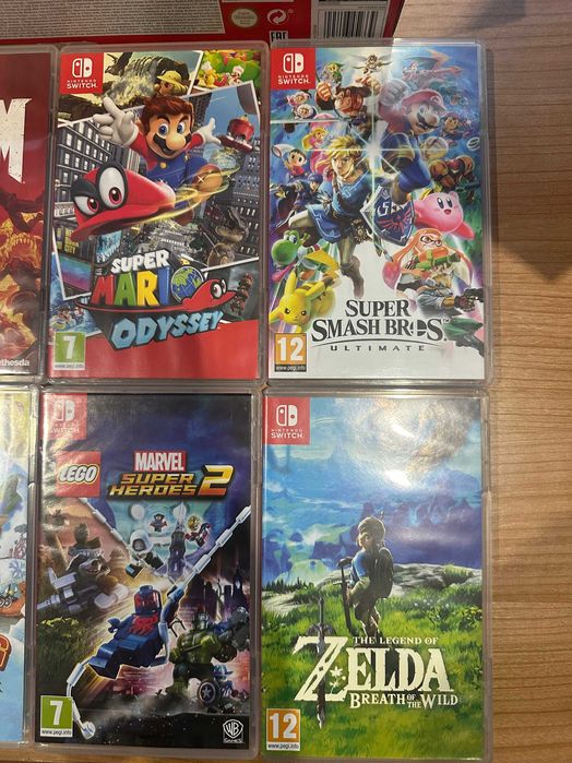 Jogos Nintendo Switch – títulos TOP, originais e em ótimo estado!