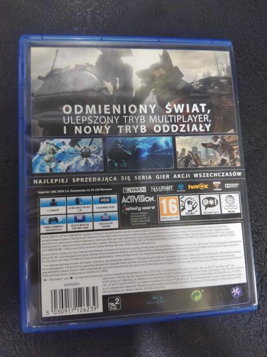 Call of Duty: Ghosts PS4 Polskie napisy są w grze / COD unikat