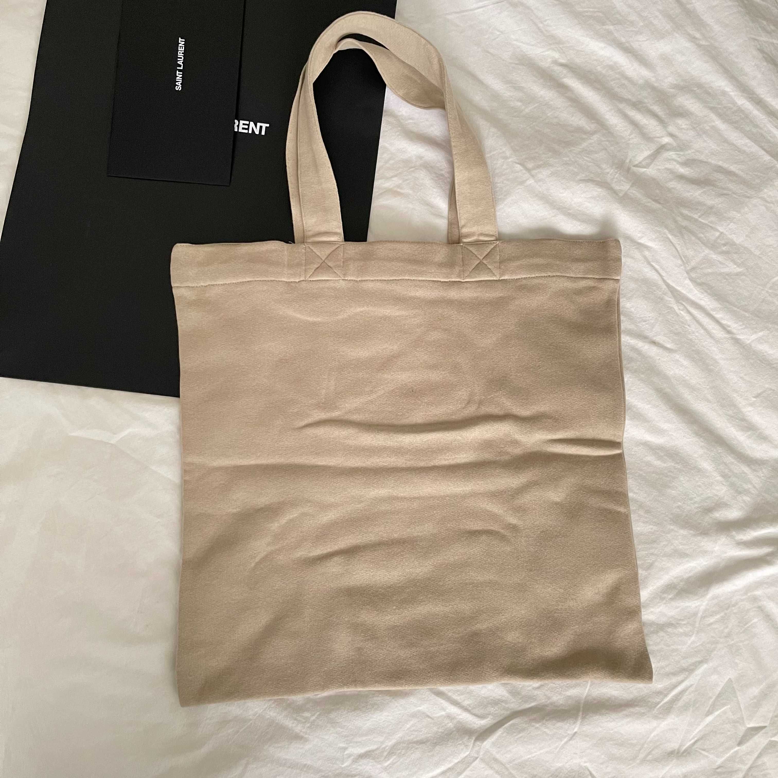 Saint Laurent Totebag in fleece torebka