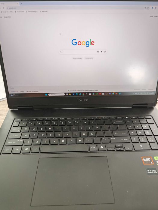 Laptop HPOmen17|R5-8645HS|144Hz|32GB|1TB|RTX4060|GWAR-06.2027|Jak|Nowy