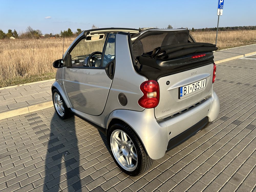 Smart Fortwo  450 cabrio cdi 57KM Brabus, android. Warty uwagi!