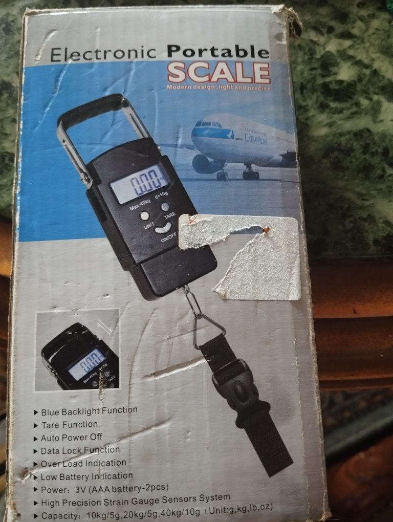 Waga bagażowa elektroniczna