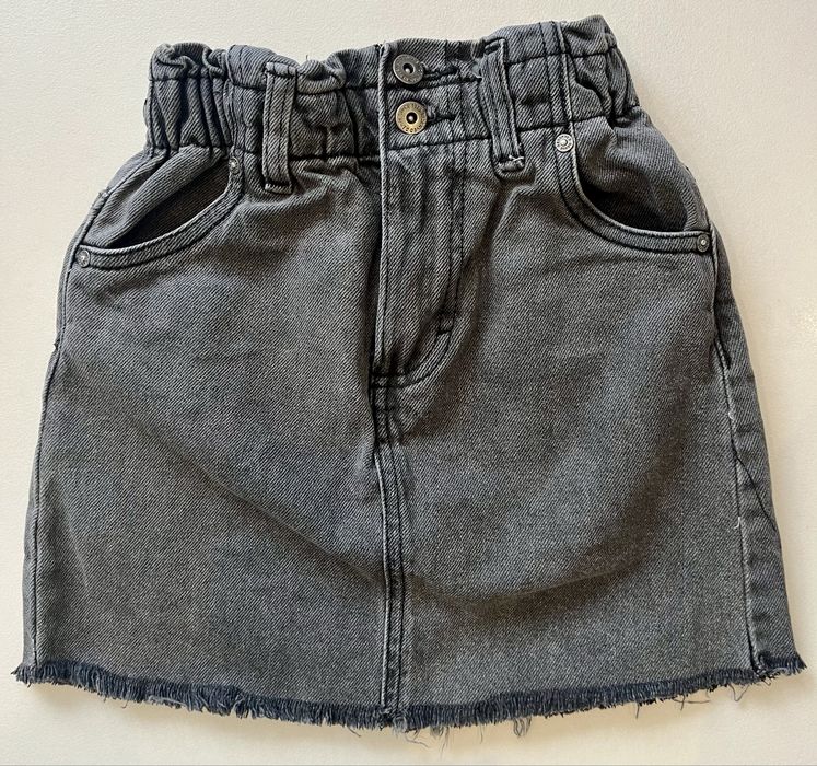 Spódniczka jeansowa Reserved 128 szara