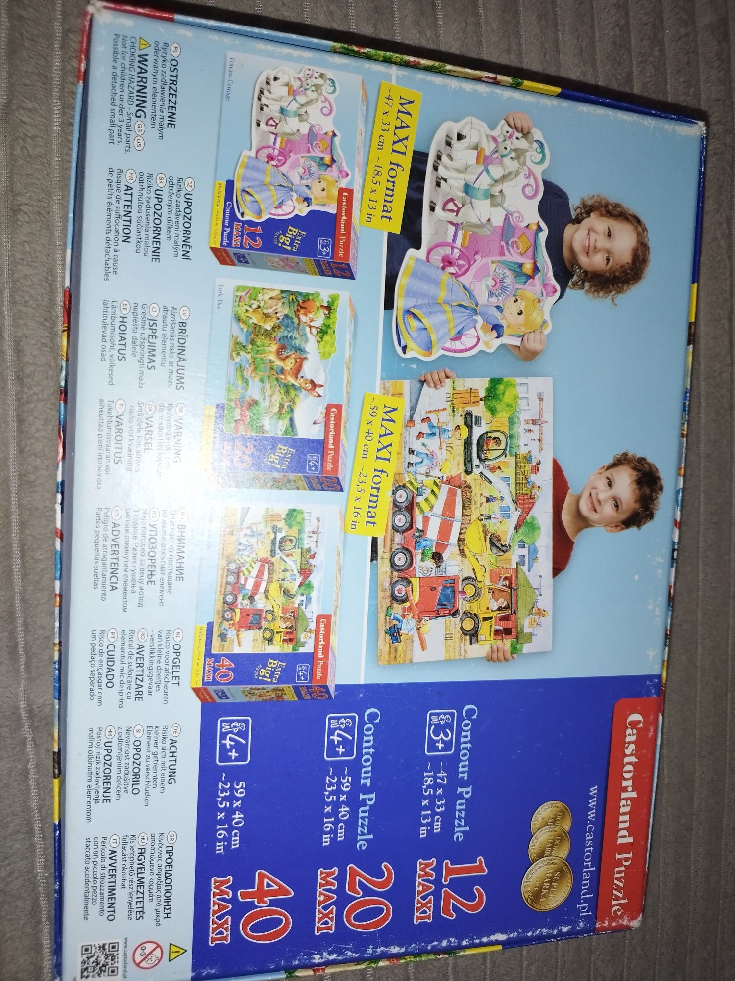 Puzzle 20 maxi Castorland straż pożarna