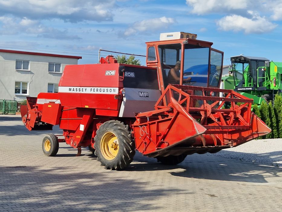 Kombajn zbożowy  MF 206