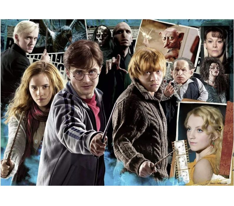 Puzzle Harry Potter 4*100 peças novo selado