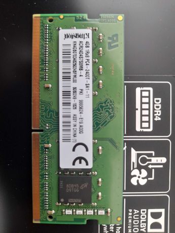 Pamięć RAM DDR4 Kingston 4GB, 2400MHz
