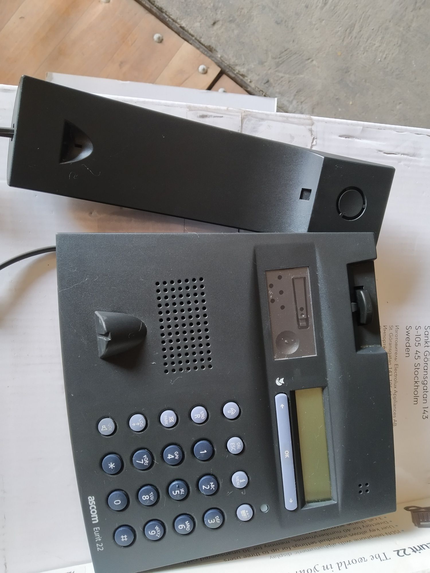 Цифровой телефон Ascom Eurit22 телефонный апарат