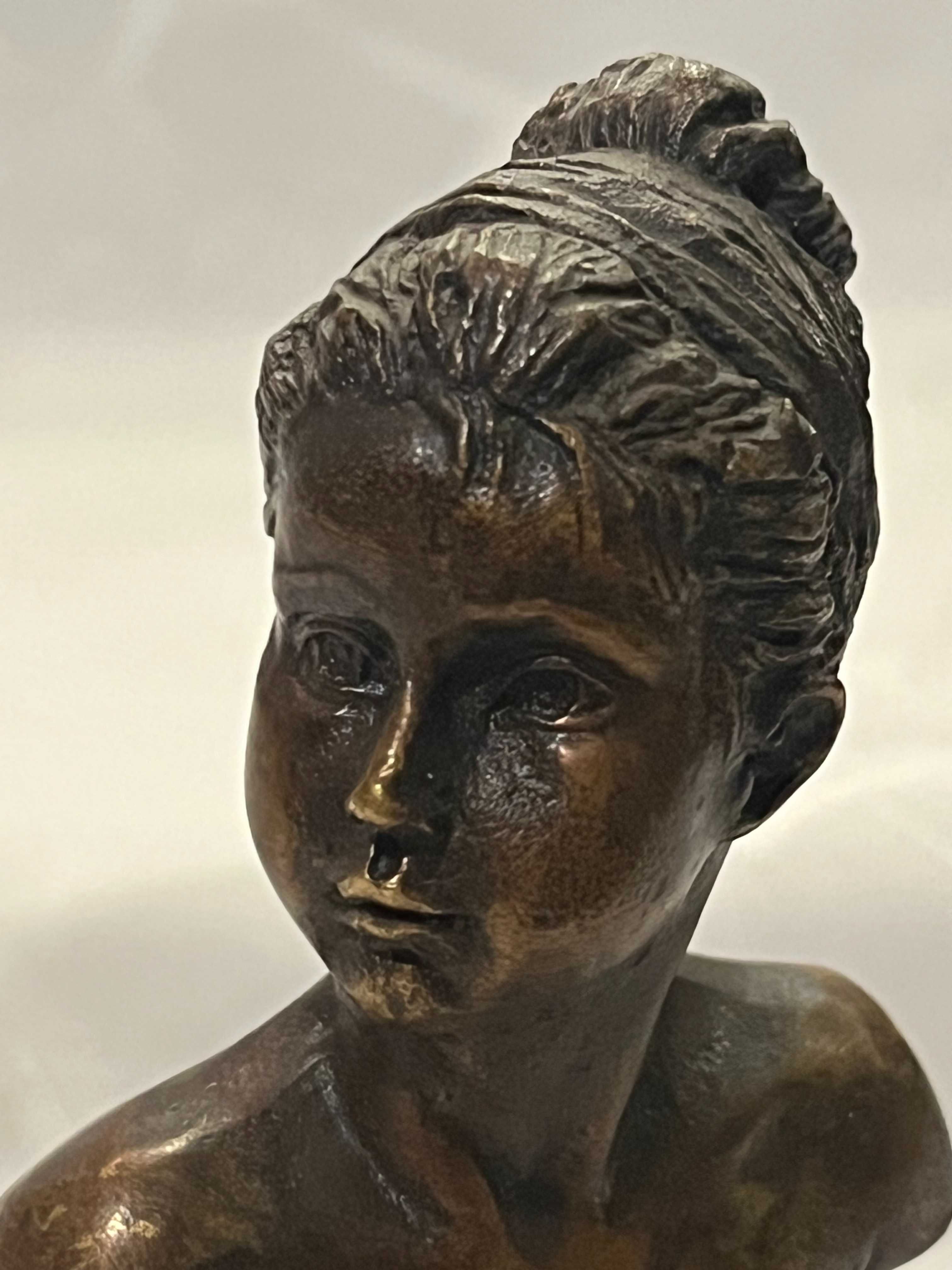 Figurka z brązu Louise Brongniart
