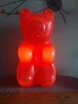 Lampa Miś Haribo  duża 73 cm loft vintage prl
