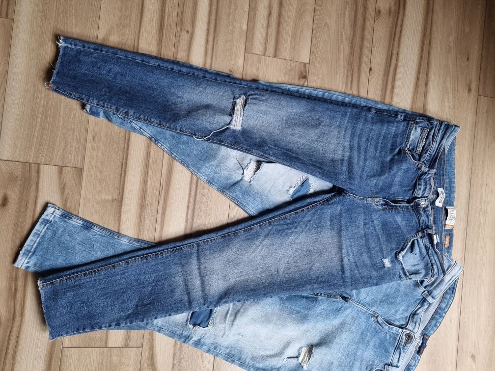 Zestaw ubrań jeansów  5 sztuk spodnie
