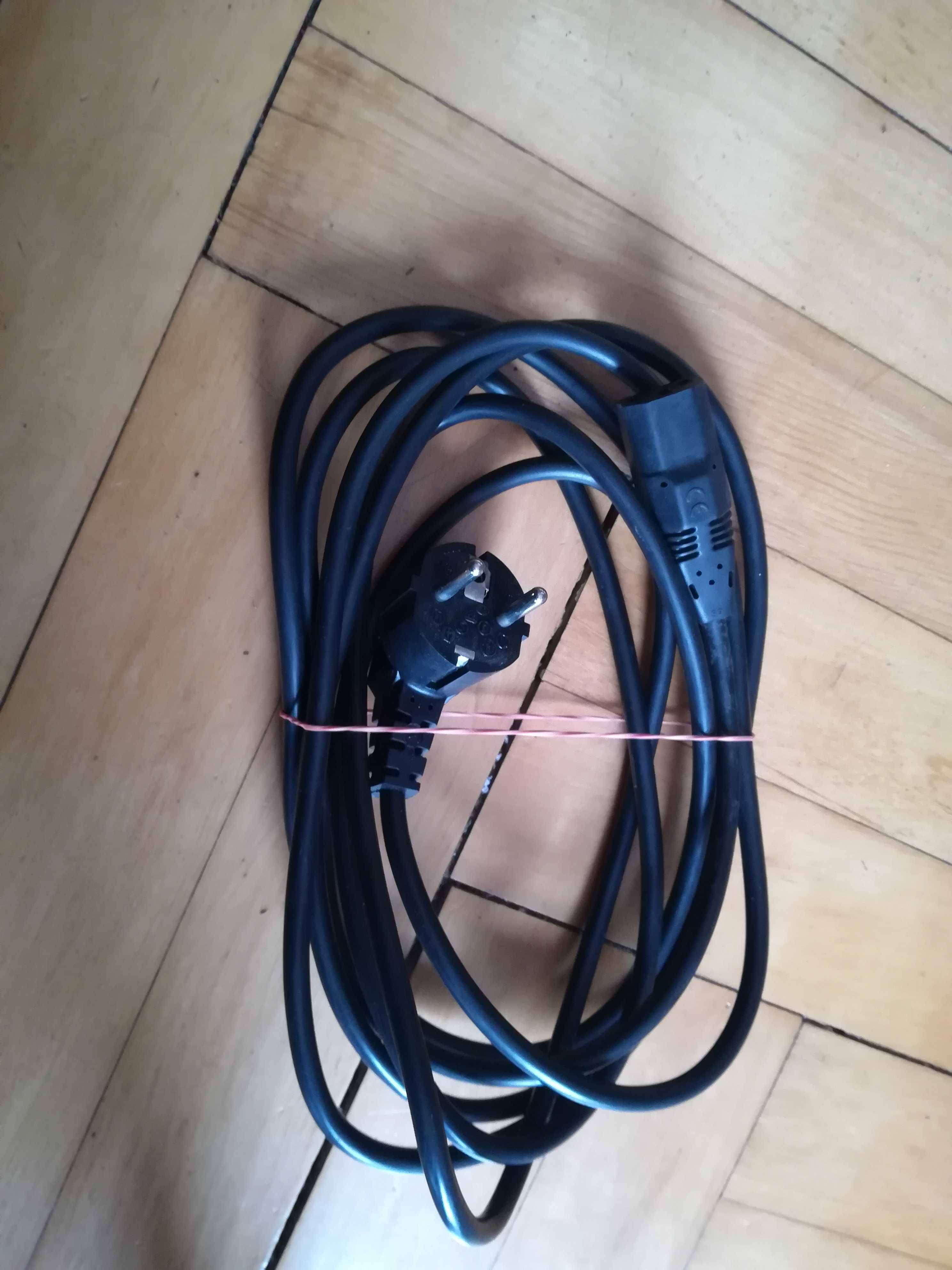 Kabel 3,6m zasilający do komputera monitora projektora drukarki UPS