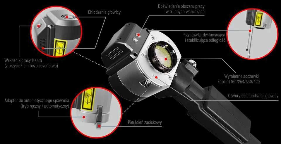 Oczyszczarka Laserowa ze Źródłem Ciągłym - 2000W SMART LASER