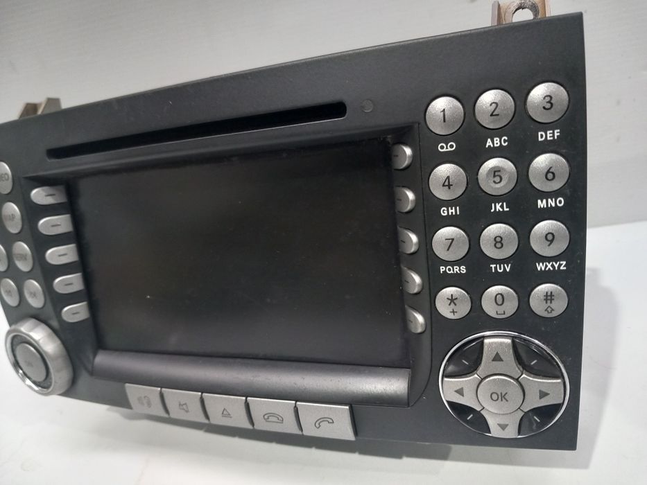 Sistema de navegação autoradio leitor CD GPS Mercedes SLK W171