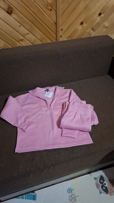 Костюм утеплений рожевий