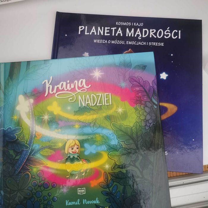 Sprzedam dwie książki dla dzieci| Planeta mądrości i Kraina Nadziei