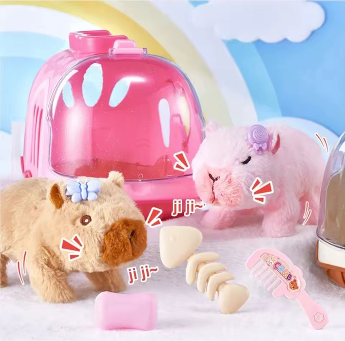 Інтерактивна капібара ходить пищить интерактивная капибара ходит пищит