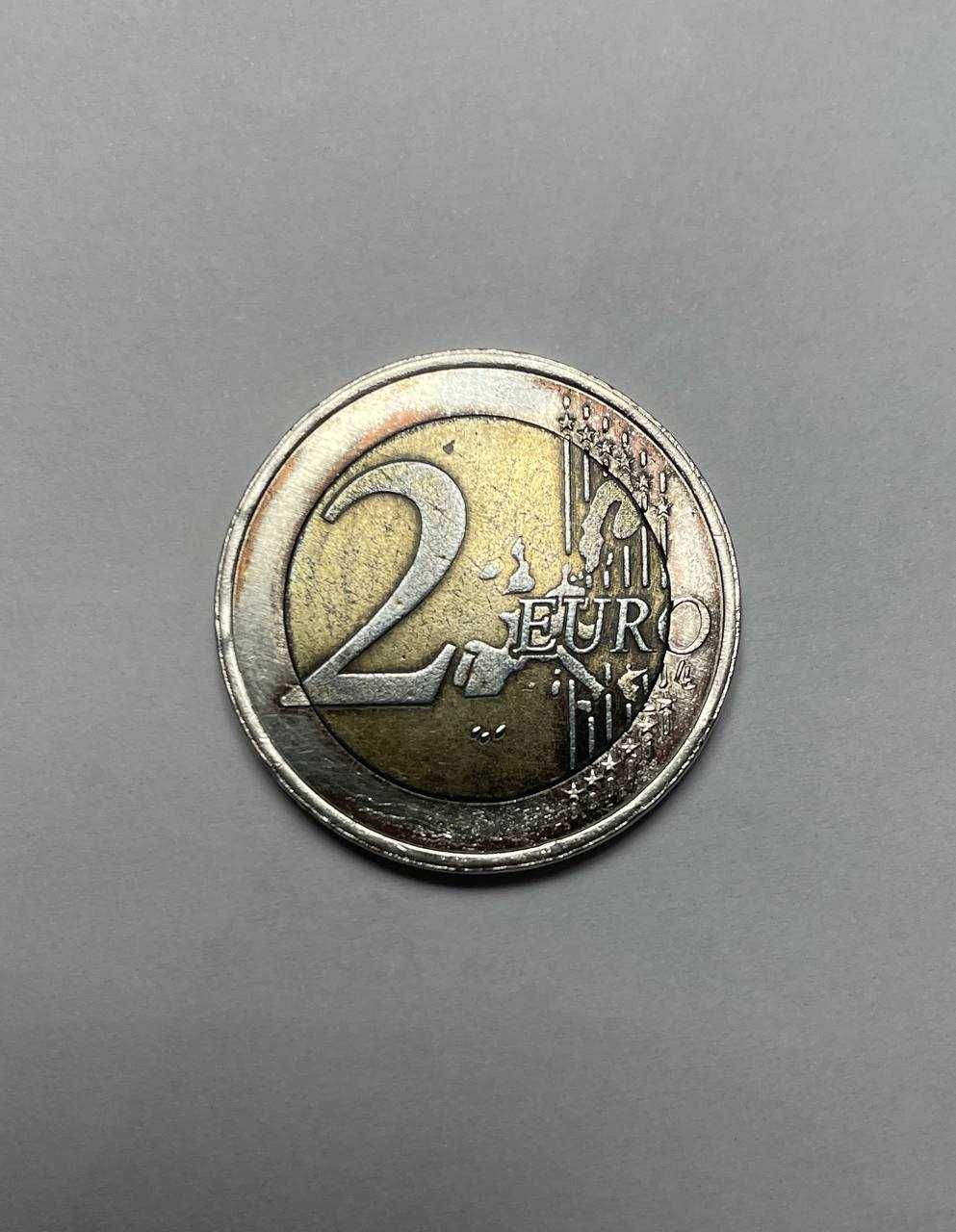 Moeda defeitosa 2 euro