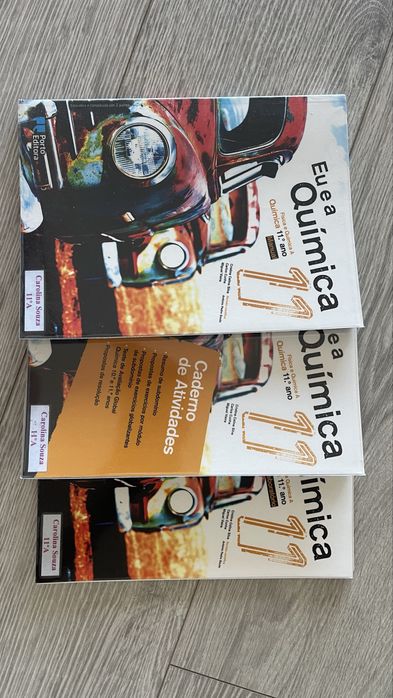 Manual, caderno de atividades e cad. de laboratório: Eu e a química 11