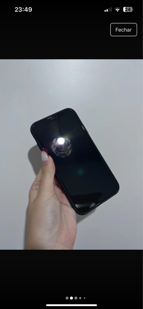 Iphone 11 preto em otimo estado