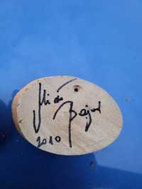 Deseczka z autografem Michała Bajora