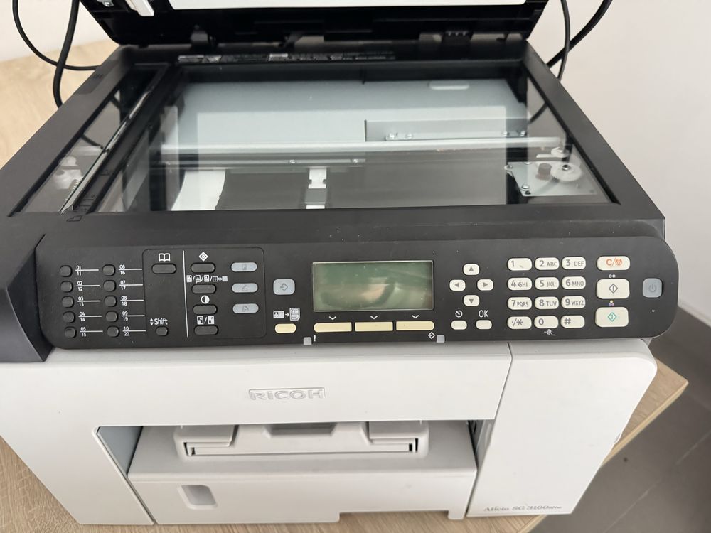 Ricoh Aficio SG 3100SNw – drukarka / skaner / kopiarka / faks – WiFi