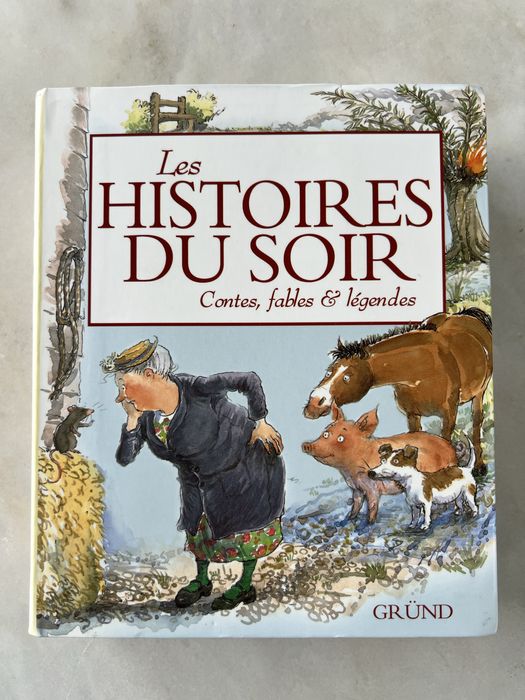 Livro de contos, fábulas e lendas em frânces